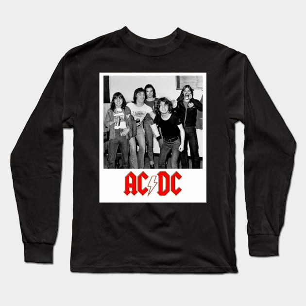 Acdc Long Sleeve T-Shirt by Zby'p